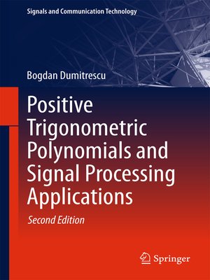 cover image of Positive Trigonometric Polynomials and Signal Processing Applications